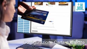 In opzione possibilità di ricevere pagamenti con carta di credito.